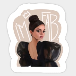 I'm Fab Sticker